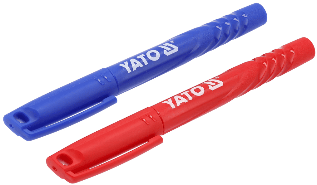 Маркер строительный, синий-красный, YАТО (YT-69301)