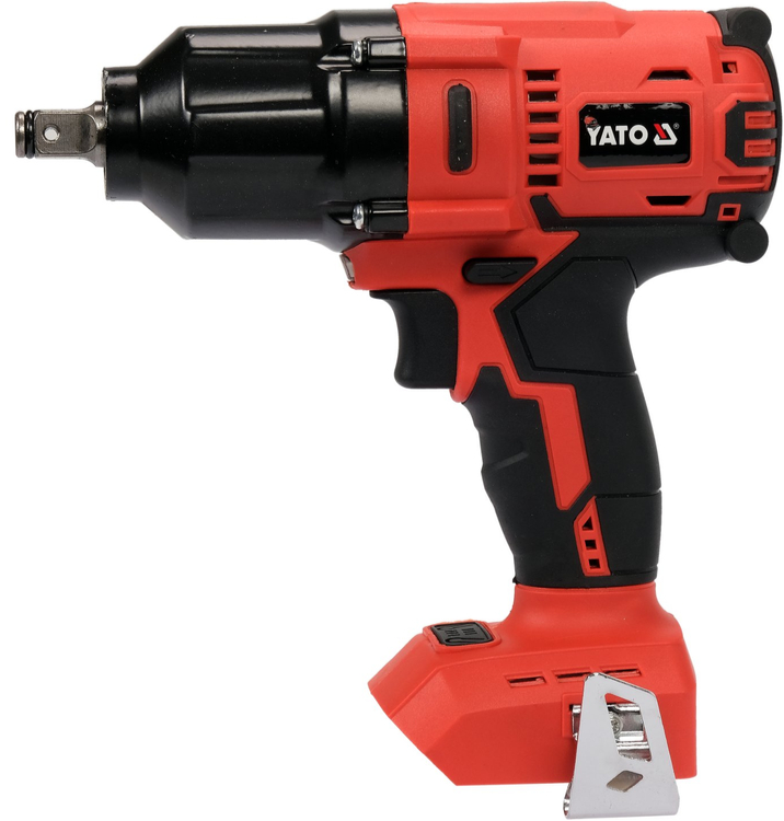 Аккумуляторный бесщеточный ударный гайковерт 18V, 1/2'', 700Nm, без АКБ YATO (YT-828061) - купить в каталоге Стант Креп.
