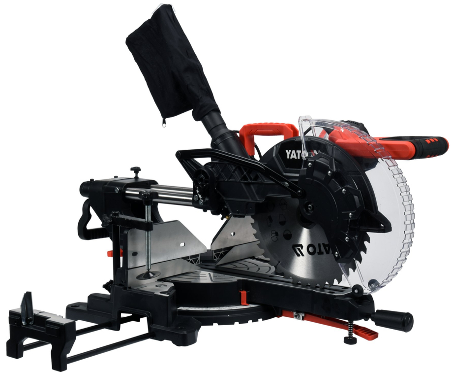 Торцовочная пила с лазером 305мм, 1800W, YATO (YT-82175) - купить в каталоге Стант Креп.