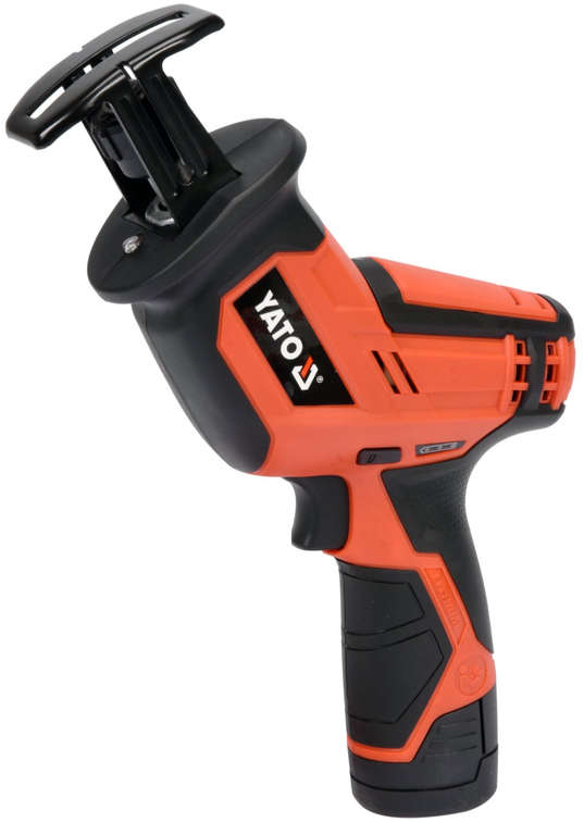 Акумулятарная шабельная піла 12V, 2АҺ YATO (YT-82904)