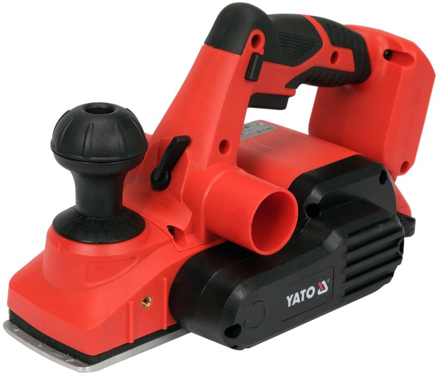 Аккумуляторный бесщеточный рубанок по дереву 18V, 82мм, без АКБ и ЗУ YATO (YT-82192) - купить в каталоге Стант Креп.
