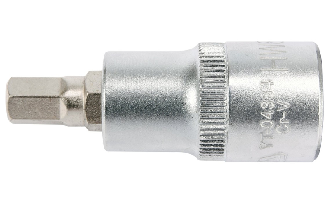 Головка торцевая с вставкой HEX 1/2" YАТО L55мм: цена в Минске - Стант Креп