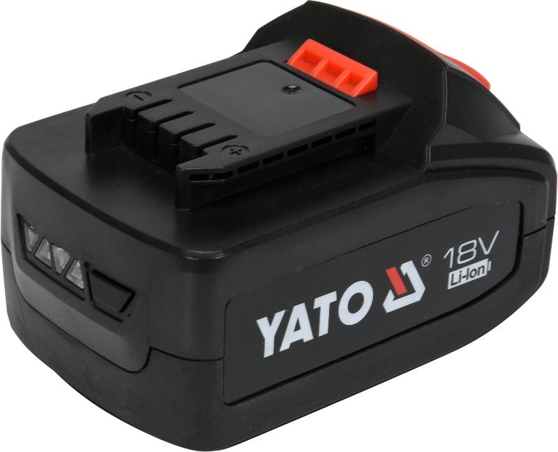 Аккумулятор YATO 18В Li-lon 3,0Ah (YT-82843) - купить в каталоге Стант Креп.