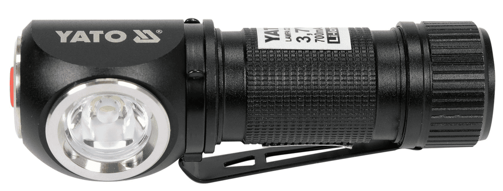 Налобный LED фонарь 2в1, 3W, 3.7V, 0.7Ah, 350 Lm, YАТО (YT-08597) - купить в каталоге Стант Креп.