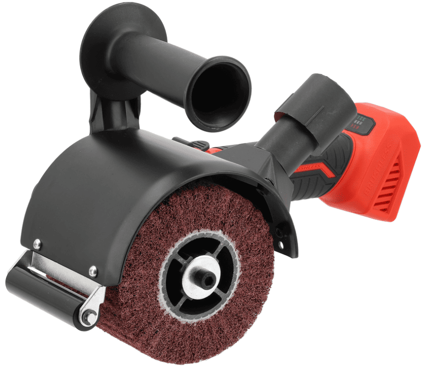 Акумулятарная шліфмашына-сацінатар 120мм, 18V, BL, без АКБ, YATO (YT-81950)