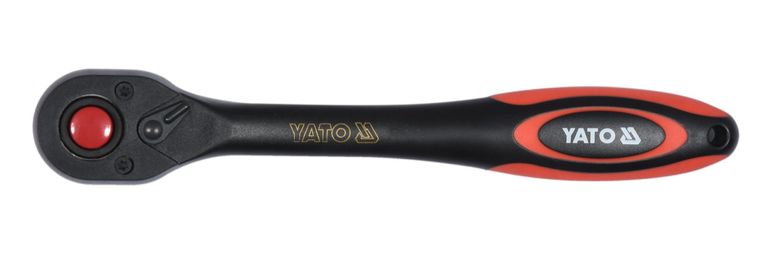 Трещотка с пластмассовой ручкой YATO