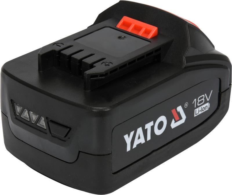 Аккумулятор  Li-lon 18В 4Ah YATO (арт.YT-82844) - купить в каталоге Стант Креп.