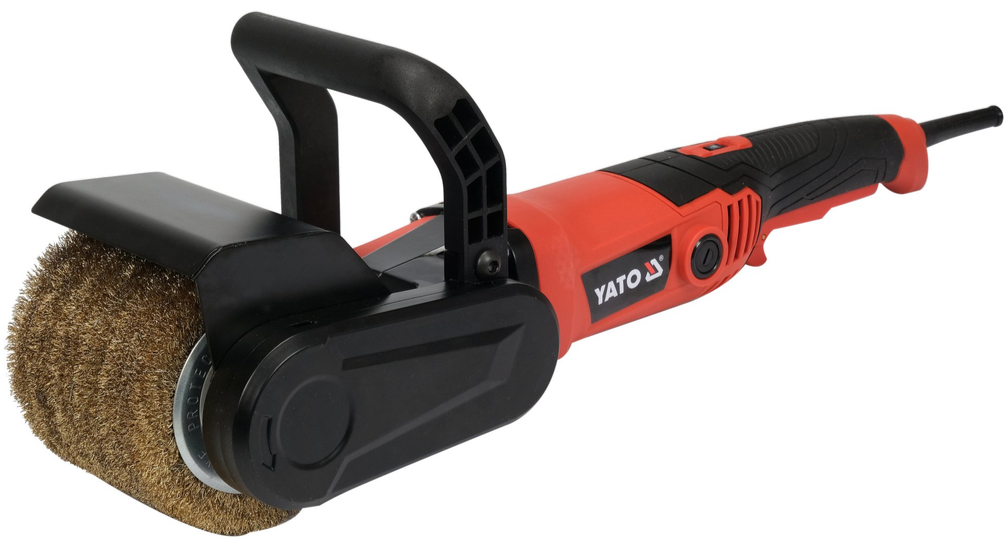 Шлифмашина-сатинатор 120мм, 1300W с регулировкой скорости YATO (YT-81953)