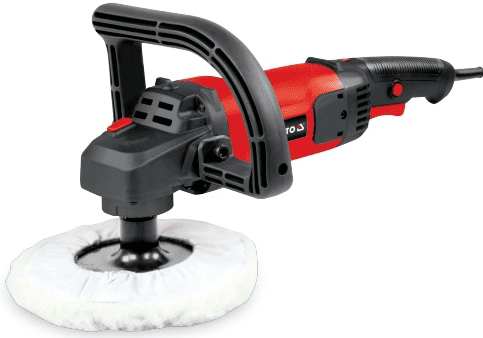 Полировальная машина с регул. скорости 1400W, 180мм, YATO (YT-82197)